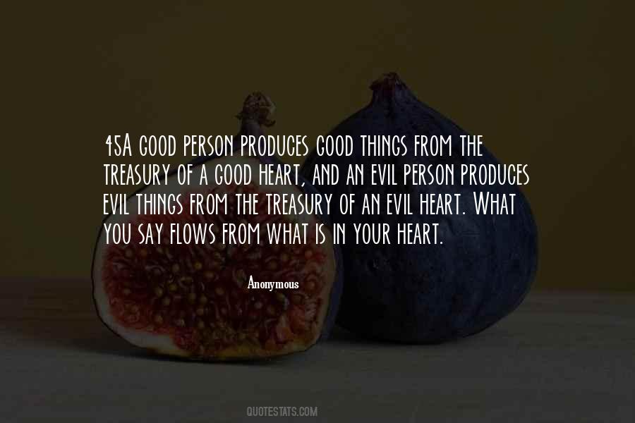 You Are An Evil Person Quotes #72664