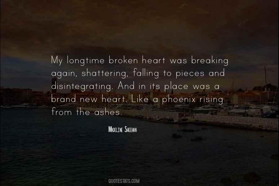 Broken In Pieces Quotes #1334906