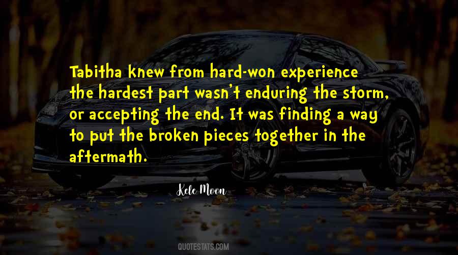 Broken In Pieces Quotes #1405959