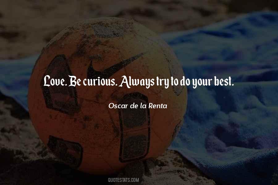 Try To Do Your Best Quotes #102444