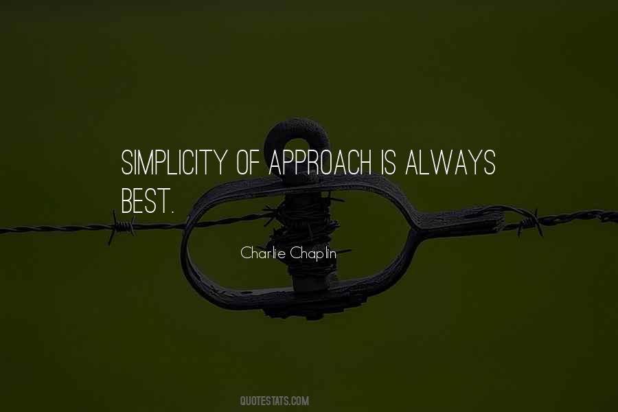 Best Simplicity Quotes #1412504