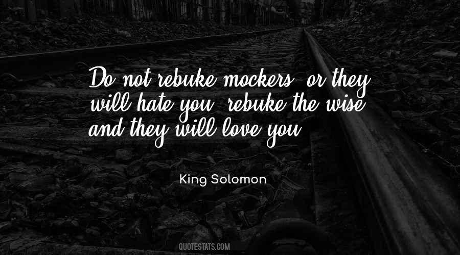 King Solomon Wise Quotes #921131