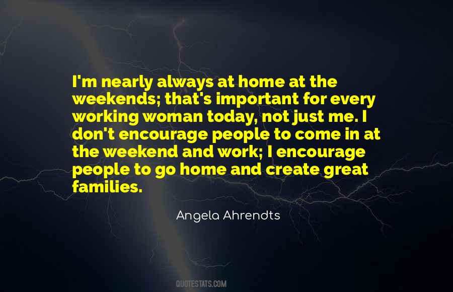 Working Out On The Weekend Quotes #1719012