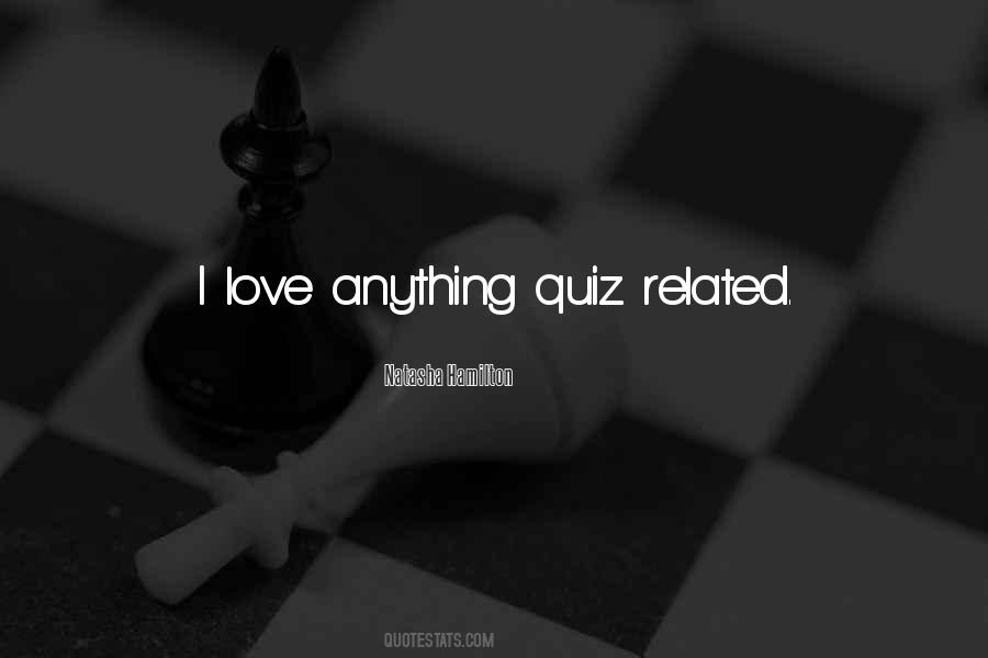 Quiz For Quotes #117577