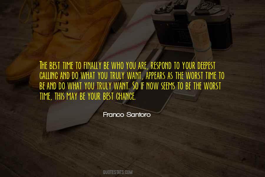 Best Chance Quotes #602552