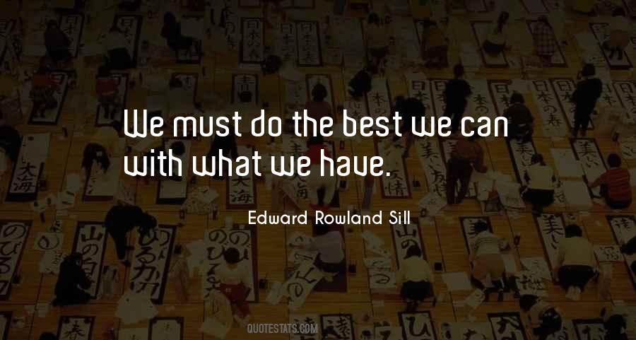 Do The Best Quotes #1359501