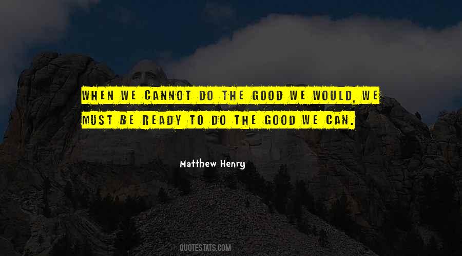 Do The Good Quotes #949372