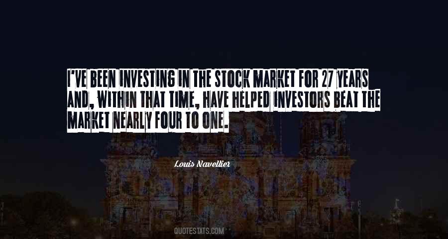 Time In The Market Quotes #197899