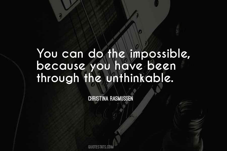 Do The Impossible Quotes #313541