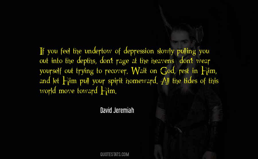 Depression God Quotes #1059509