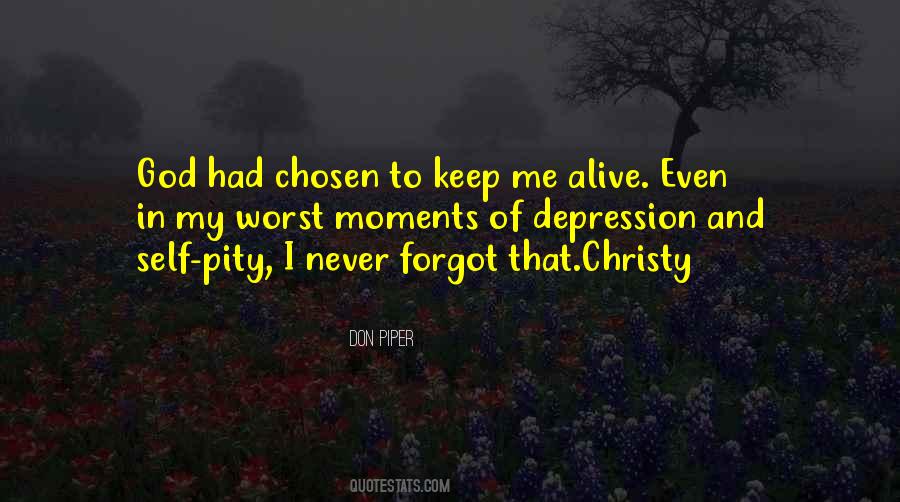 Depression God Quotes #1743593