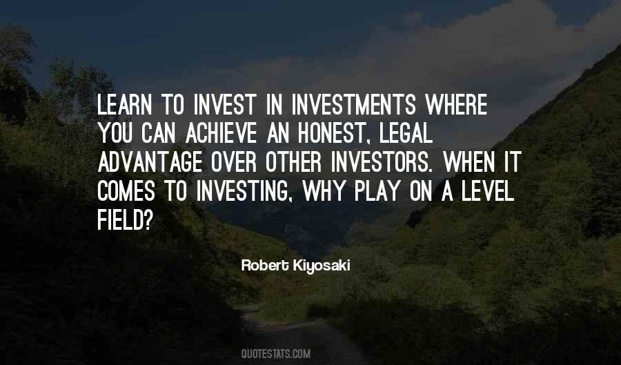 Quotes About Investments #1241094