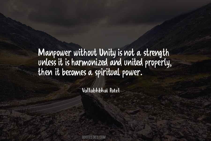 Unity Strength Quotes #1284570