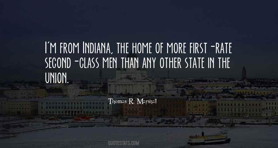 Indiana State Quotes #480716