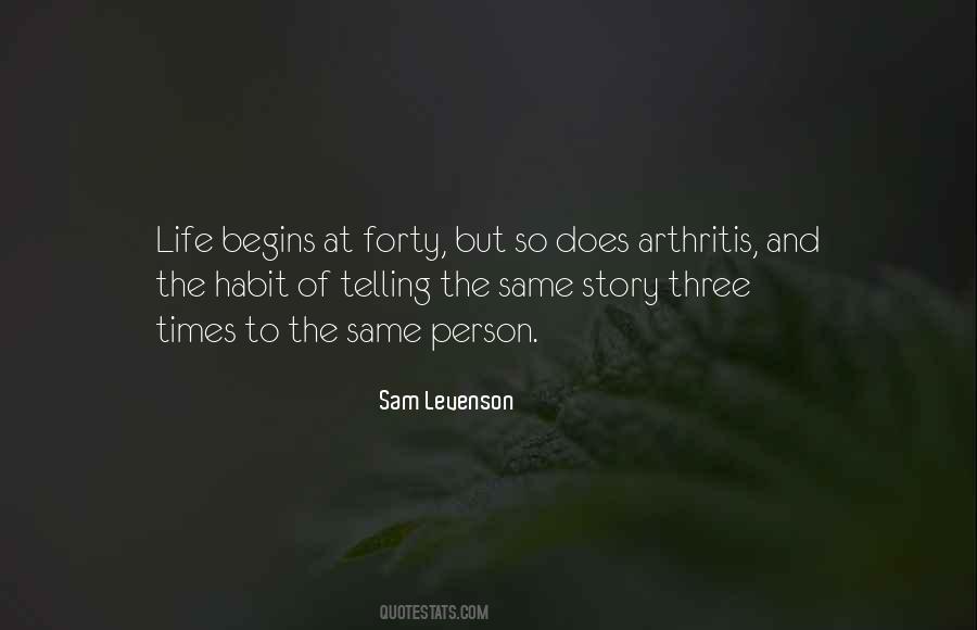 Story Life Quotes #40744
