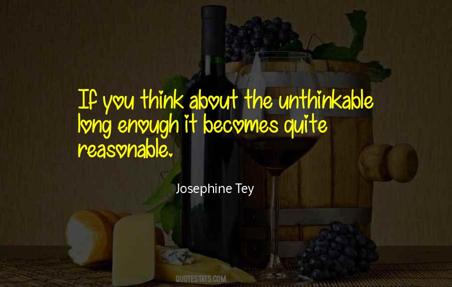 Do The Unthinkable Quotes #301734