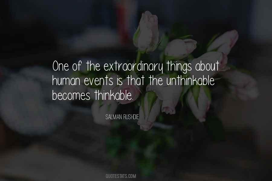 Do The Unthinkable Quotes #318103
