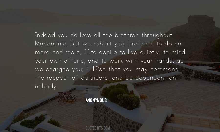 Do The Work You Love Quotes #303589