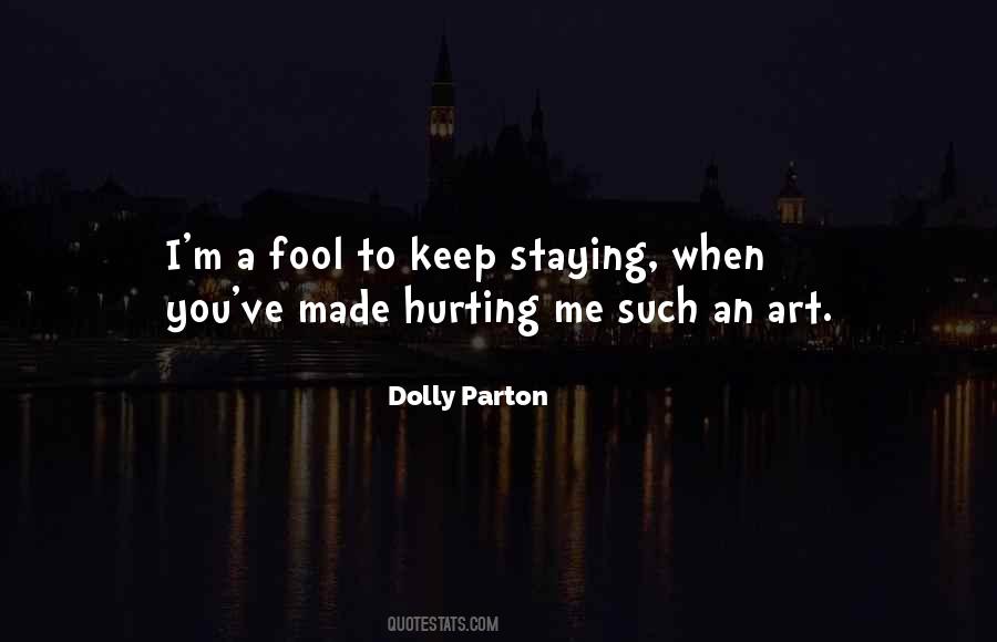 Why Do U Keep Hurting Me Quotes #441519