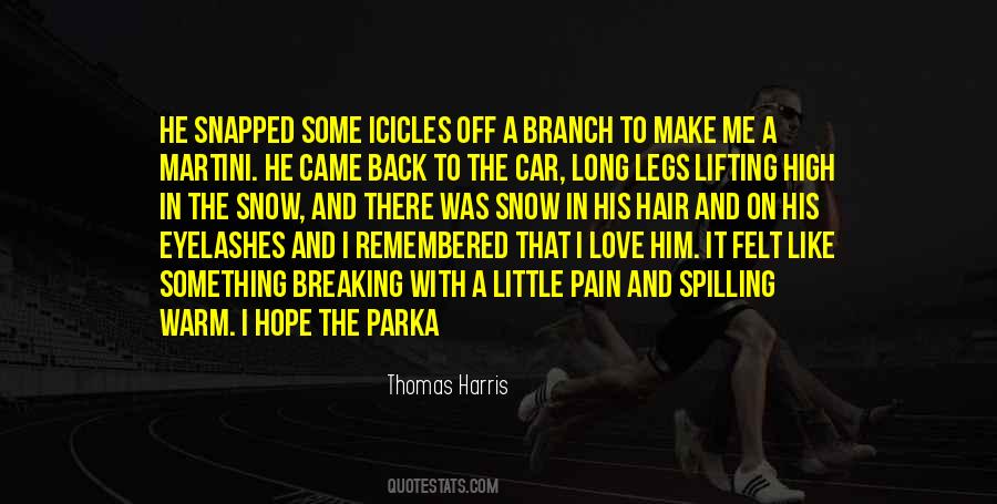 With The Snow Quotes #199854