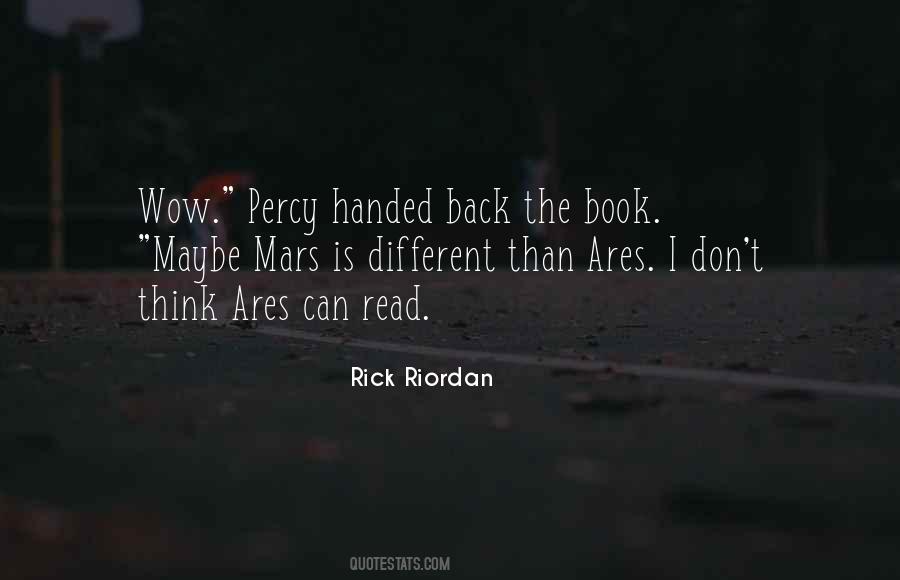 Best Rick Riordan Book Quotes #1107400