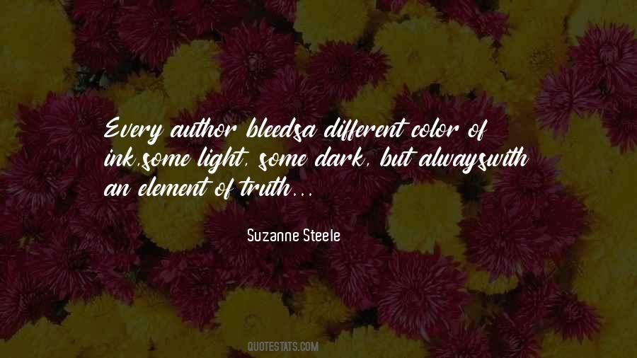 Dark Color Quotes #1307966