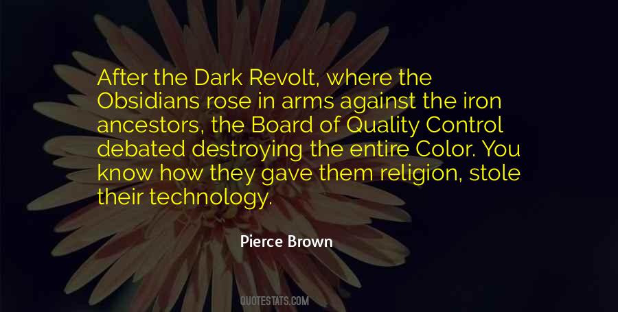 Dark Color Quotes #1547419