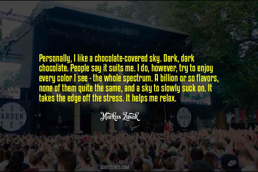 Dark Color Quotes #1724035
