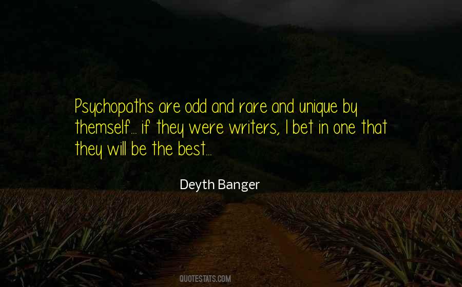 Be The Odd One Quotes #320279