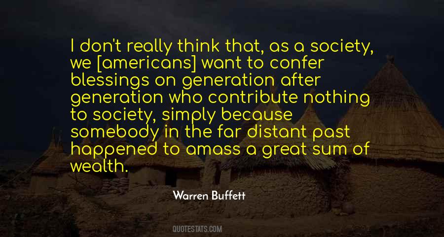 Society Contribute Quotes #108267
