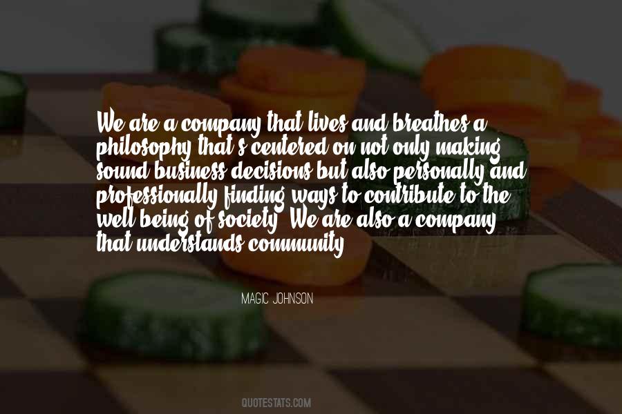 Society Contribute Quotes #1150496