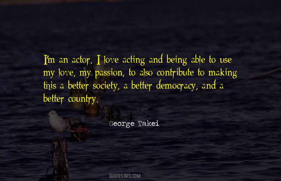 Society Contribute Quotes #1509005