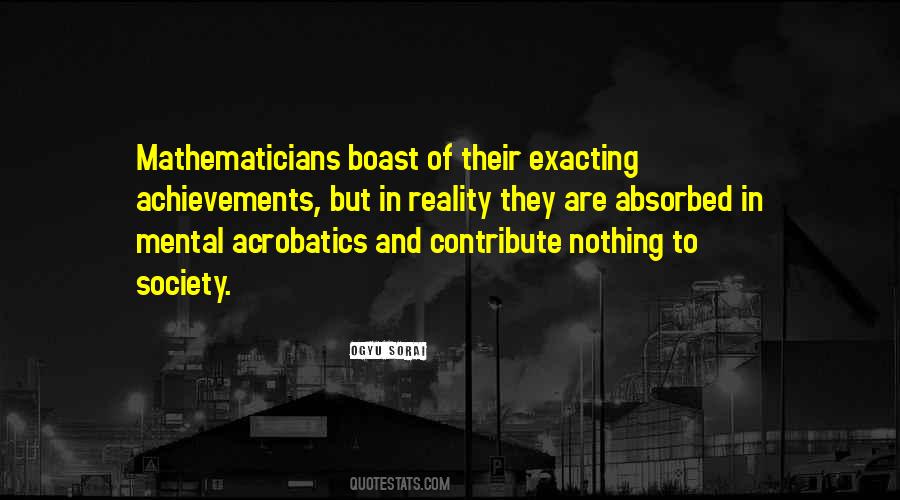 Society Contribute Quotes #465795