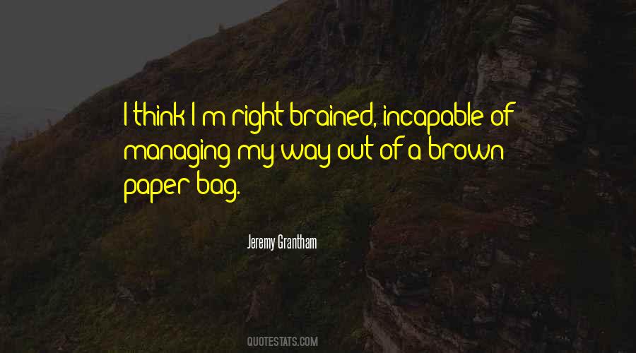 Brown Paper Bag Quotes #867659