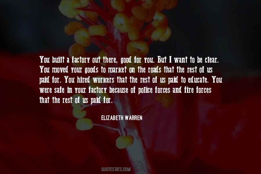 I Want You To Be Safe Quotes #1372504
