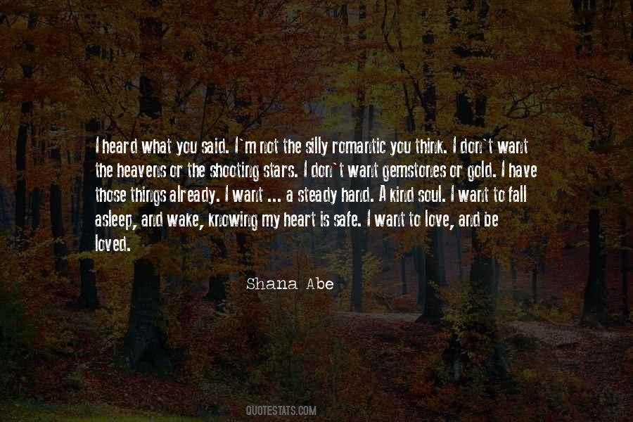 I Want You To Be Safe Quotes #1702080
