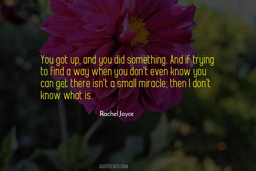 Trying To Get To Know You Quotes #1167549
