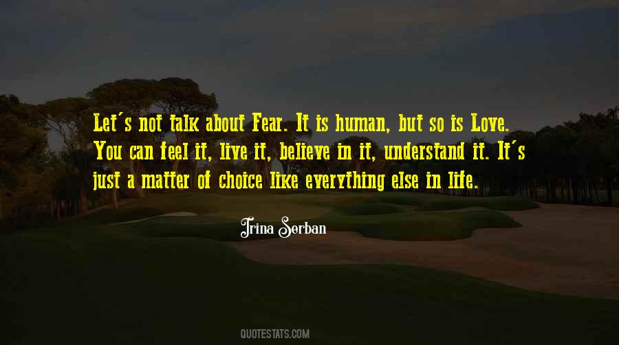 Love Is Not A Choice Quotes #1310557