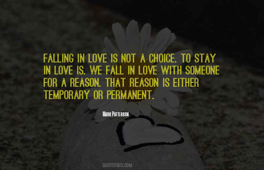 Love Is Not A Choice Quotes #1786659