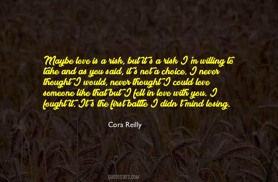 Love Is Not A Choice Quotes #1989
