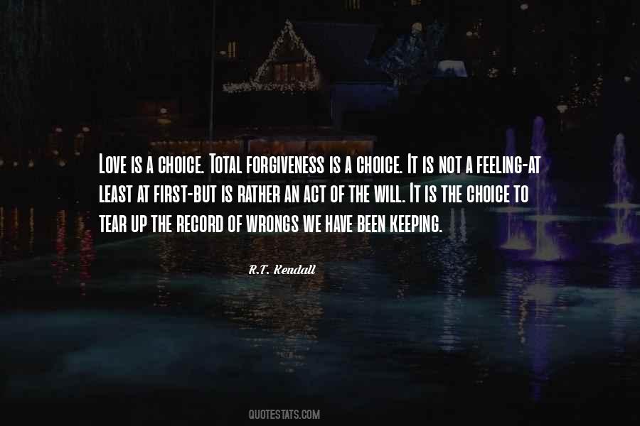 Love Is Not A Choice Quotes #613058