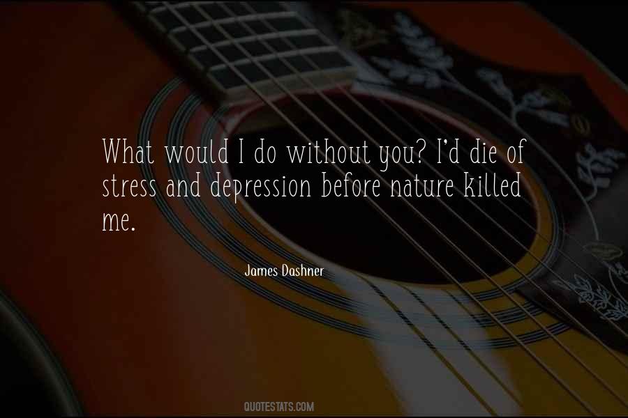 Depression Stress Quotes #1087601