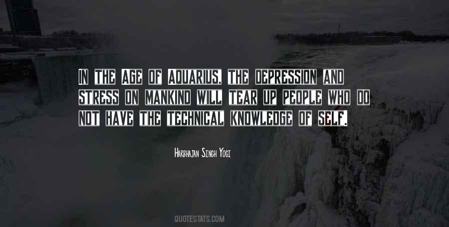 Depression Stress Quotes #1488017