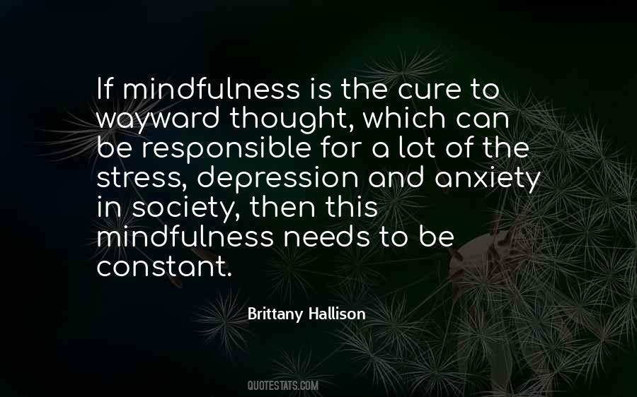Depression Stress Quotes #773989