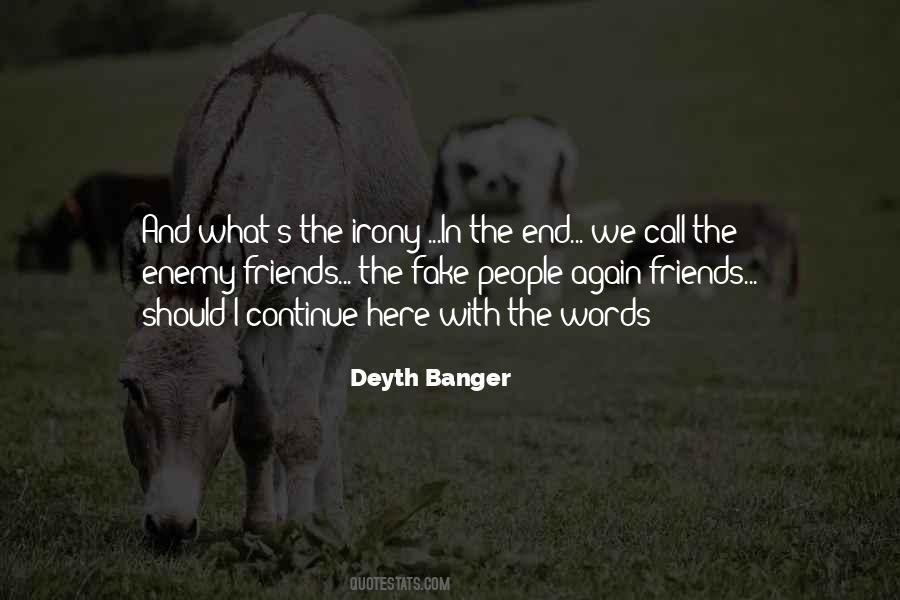 Quotes About Friends In The End #1711011