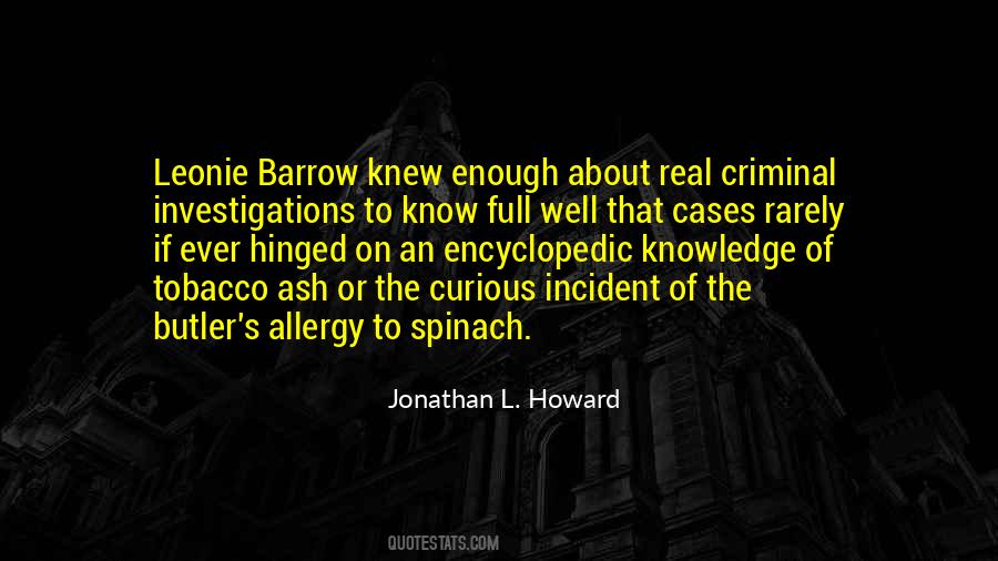 Quotes About Investigations #1196351
