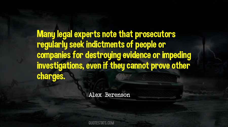 Quotes About Investigations #178501
