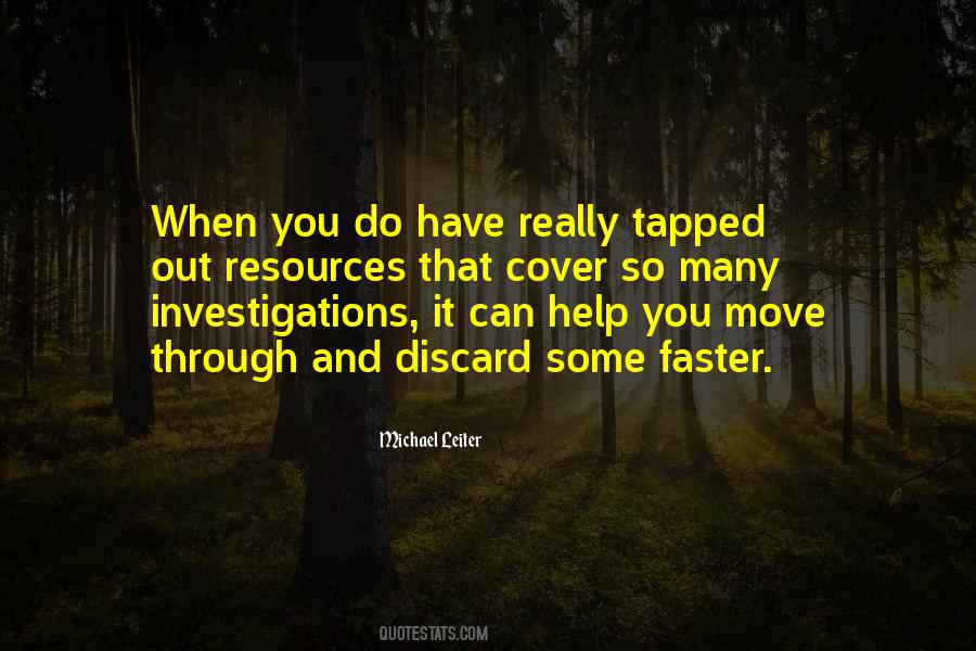 Quotes About Investigations #589269