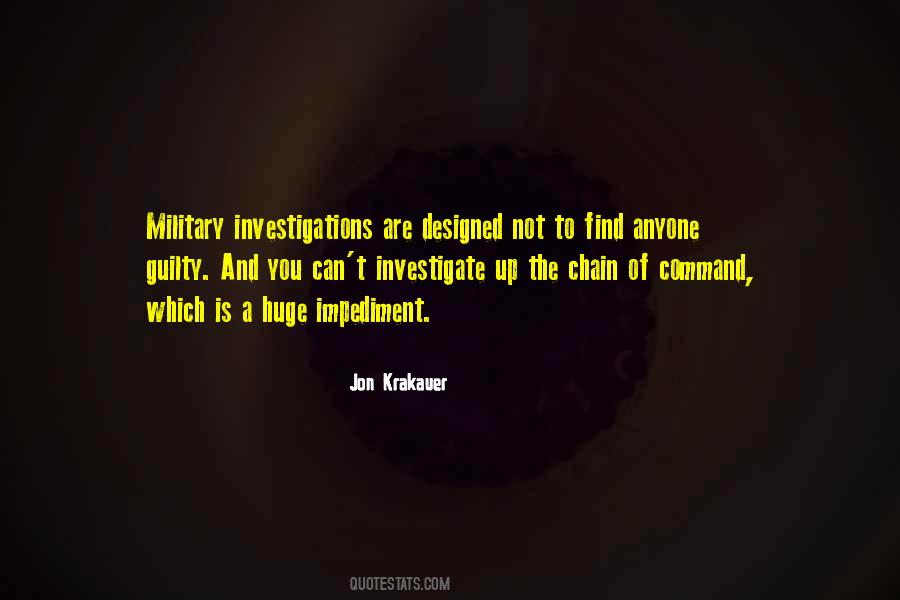 Quotes About Investigations #697851