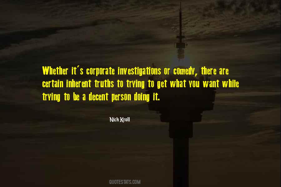 Quotes About Investigations #767125
